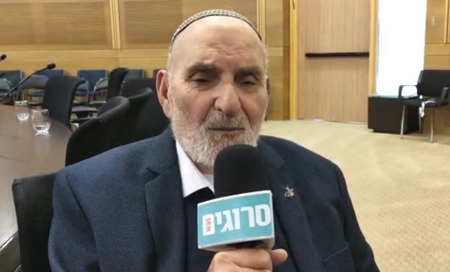 צפו: זקן מדליקי המשואות בברכה ליום העצמאות