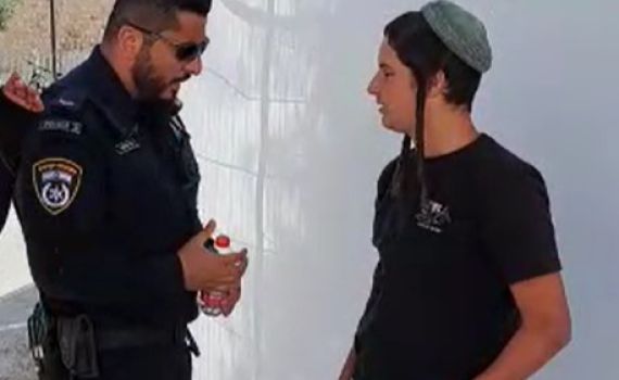 צפו: נערים נעצרו עם גדי בדרך להקריב קרבן פסח