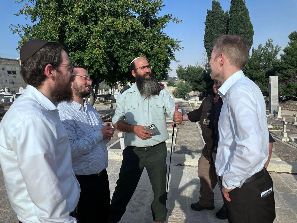 רבנות צבא גרמניה באה ללמוד מהרבנות הצבאית