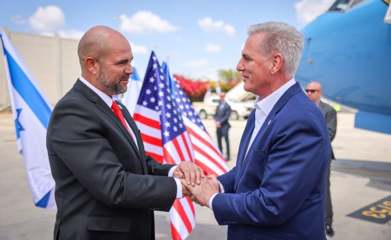 משבר ביחסים? יו"ר בית הנבחרים האמריקאי בישראל