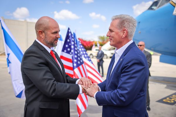 משבר ביחסים? יו"ר בית הנבחרים האמריקאי בישראל