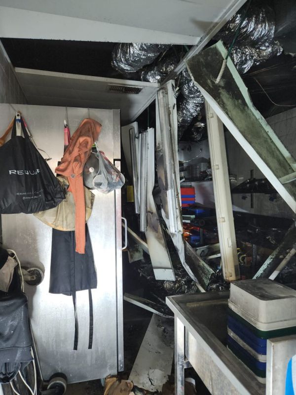 שריפה במרכז הרפואי ברזילי באשקלון