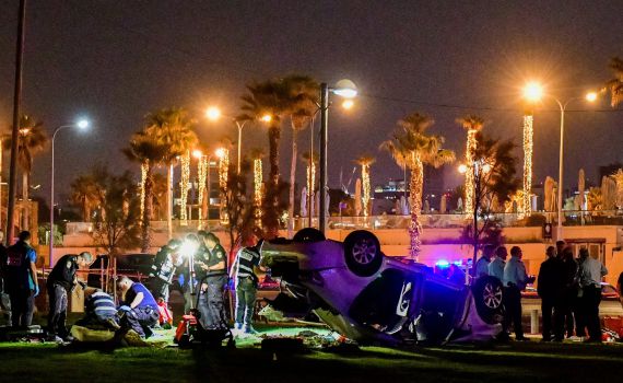 שבת של טרור: הרוג בפיגוע דריסה בתל אביב