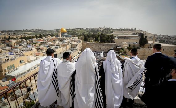 יְבָרֶכְךָ ה' וְיִשְׁמְרֶךָ | גלריה: מעמד ברכת הכהנים בכותל