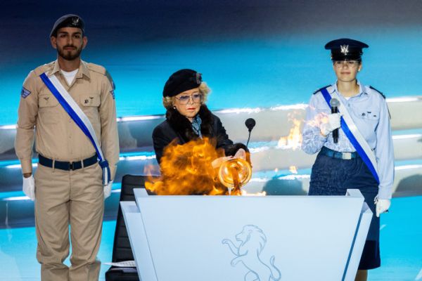 זה מה שהמנחים יגידו במקרה של מחאה בטקס המשואות