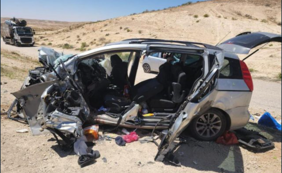 אסון המשפחה מנוקדים: האב והבן במצב קשה מאוד