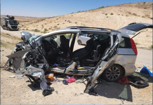 אסון המשפחה מנוקדים: האב והבן במצב קשה מאוד