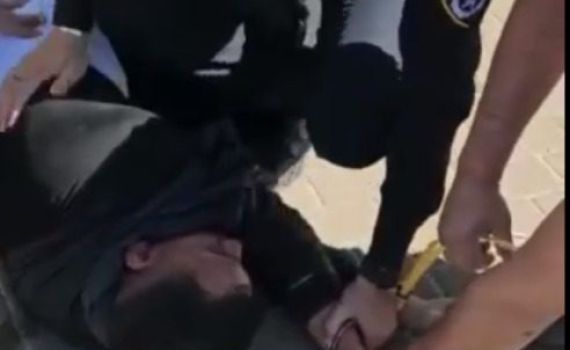 "תנו לו כדור בראש". תיעוד מעצר המחבל בצריפין