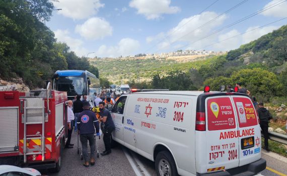 2 תאונות קטלניות בשעה: בן 50 נהרג מתאונה בשומרון