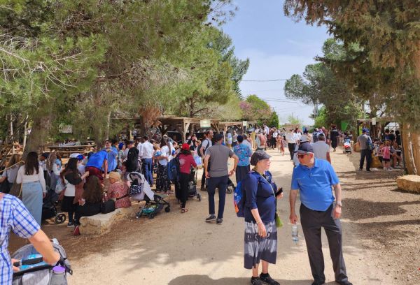 אלפי מטיילים הגיעו לבנימין: איפה נרשם שיא המבקרים?