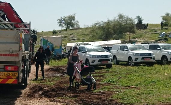 ממשלת ימין? כוחות גדולים מפנים מאחז יהודי בגליל