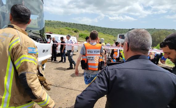 5 הולכי רגל נפצעו מפגיעת אוטובוס בצומת גדות