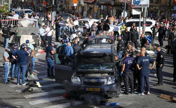 פיגוע דריסה בשוק מחנה יהודה בירושלים