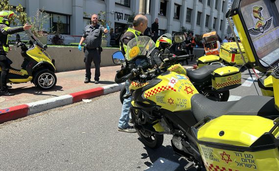 בגלל ויכוח בכביש: גבר כבן 40 נדקר ברמת גן