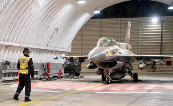 צה"ל תקף הלילה בעזה ובלבנון; כך זה נראה