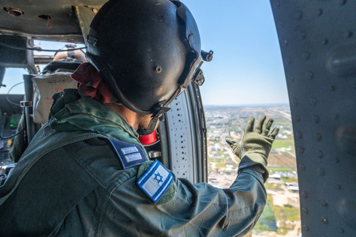 פספסתם? כך נראה המטס הגדול ביותר של חיל האוויר