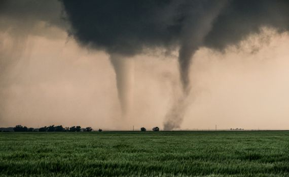 סופה קיצונית בארה"ב: לפחות 2 הרוגים בטורנדו