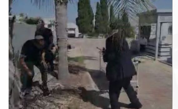 צפו: באמצע הלוויה בשדרות – אזעקת צבע אדום