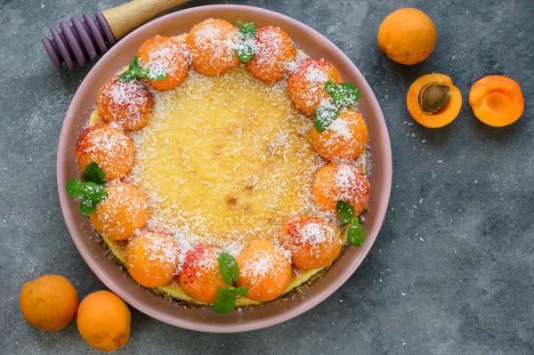 מתוק ומיוחד: מתכון לעוגת גבינה עם משמש