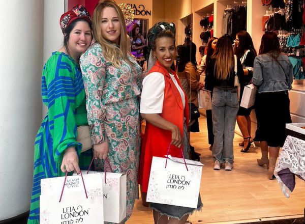 גם המנכ"ל הגיע: ליה לונדון ירושלים משיקה סניף חדש