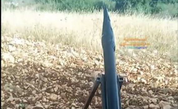 צה"ל איתר שרידי רקטה סמוך למושב רם און בגלבוע