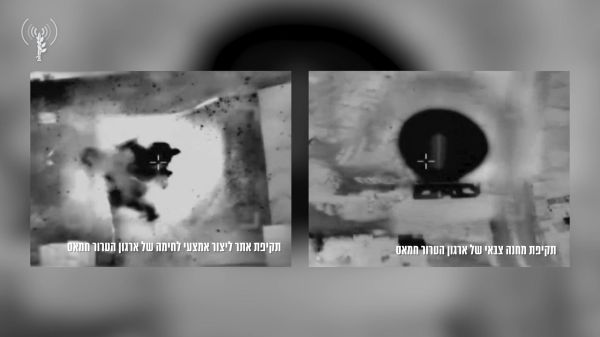 מיד לאחר השיגור: צה"ל תקף את משגרי הרקטות