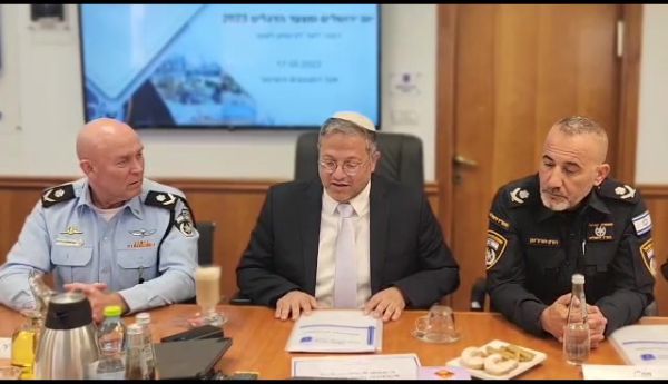 בן גביר: כל האיומים בפרובוקציה צריכים להיגדע