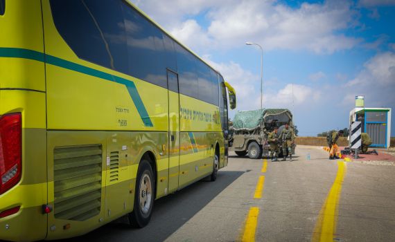בלי אף רקטה: מאות משפחות מתפנות מהדרום