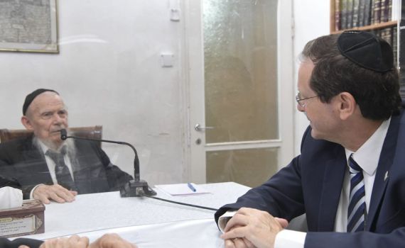 הנשיא על הרב אדלשטיין: 'אובדן גדול לעם ישראל'