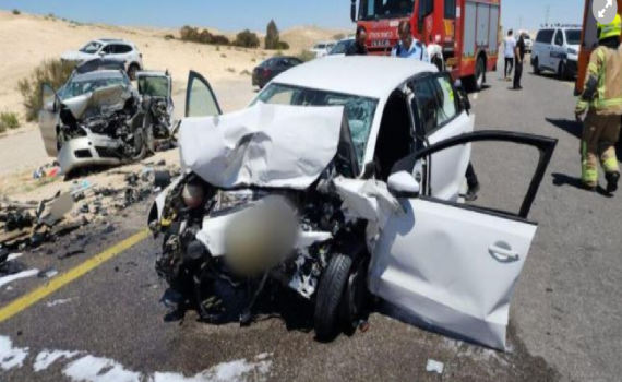 משמח: חל שיפור במצבם של פצועי התאונה הקטלנית בנגב