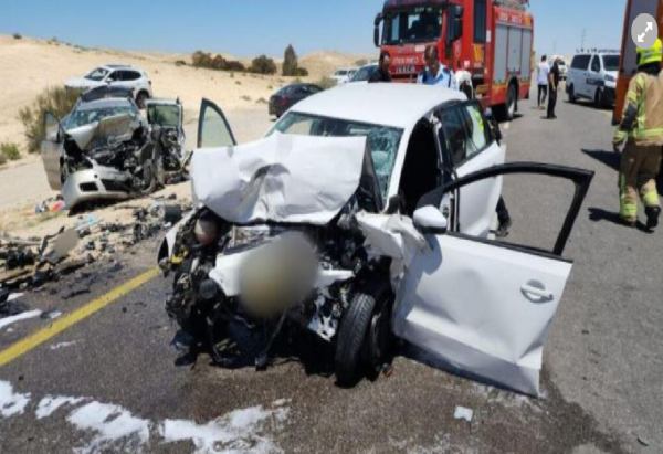 משמח: חל שיפור במצבם של פצועי התאונה הקטלנית בנגב