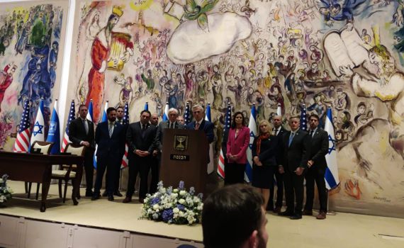 יו"ר בית הנבחרים מתייחס לרפורמה ואי הזמנת נתניהו