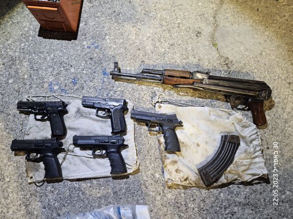 בפעילות מג"ב: אמל"ח רב נתפס ו-3 חשודים נעצרו