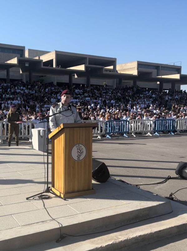 סגן הרמטכ"ל בטקס: "צה"ל יגיב בצורה נחושה"