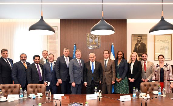 נתניהו למשלחת מהקונגרס: "זה ישנה את ההיסטוריה"