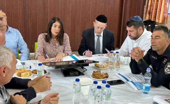 היערכות משרד התחבורה: מירי רגב בסיור במירון