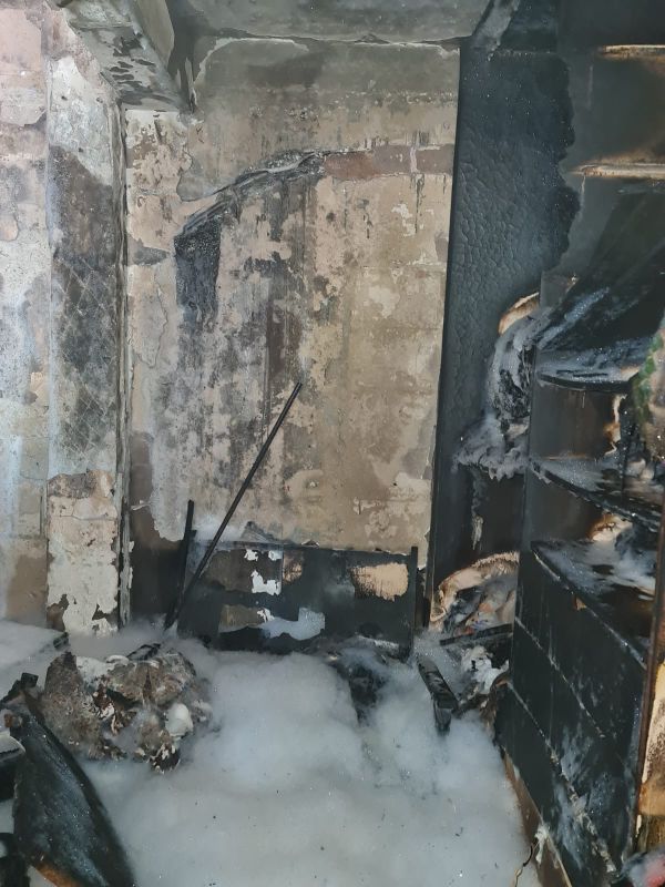 בת ים: 5 לכודים חולצו משריפה בבניין מגורים