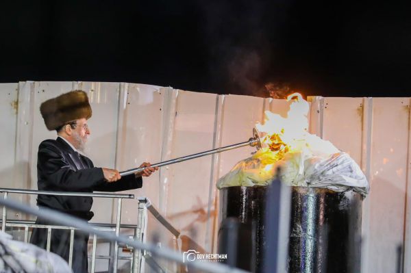 גלריה: ההדלקה הראשונה במירון ל"ג בעומר תשפ"ג