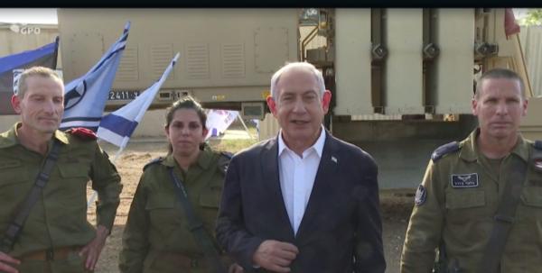 נתניהו בבסיס הגנה אווירית: 'מי שבא לפגוע בנו דמו בראשו'