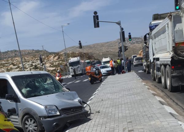 ילד בן 7 נפצע אנושות מפגיעת רכב בשער בנימין