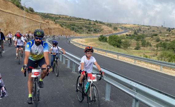 מרגש: מסע האופניים לזכר הנופל מציר המתפללים