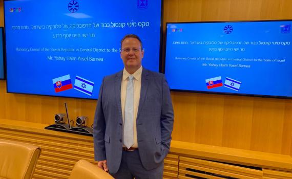 ברנז'ה: המלונאי הסרוג מונה לקונסול הכבוד של סלובקיה