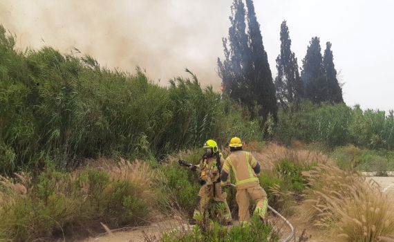 אחרי 3 שעות: הושגה שליטה על השריפה בפ"ת