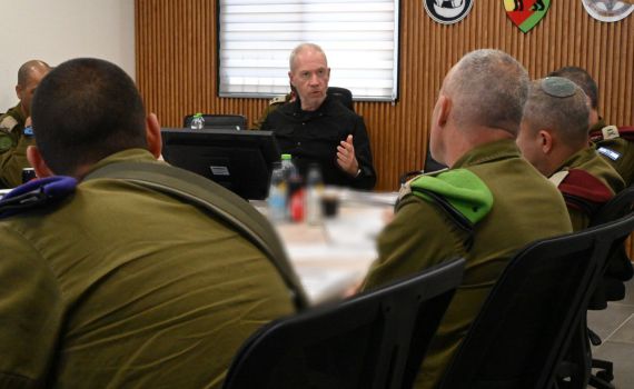 גלנט ביקר בעוטף עזה: "המשימות בוצעו בהצלחה"