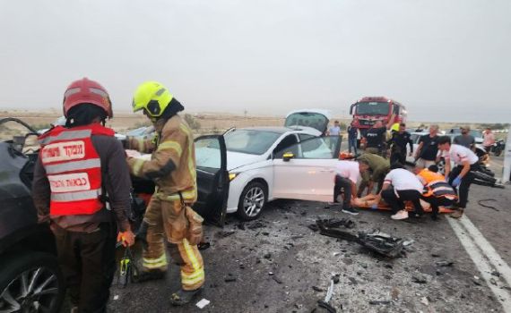 שני הרוגים בתאונה קטלנית סמוך לצומת הערבה