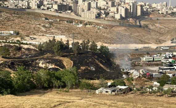 ערבים בני 12 ו-14 הציתו שריפה במזרח ירושלים
