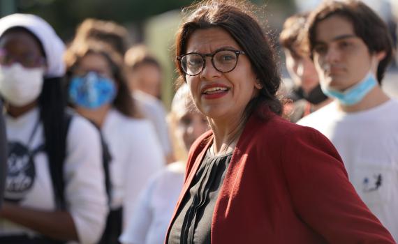 נזיפה לחברת הקונגרס: "קראה להשמדת ישראל"