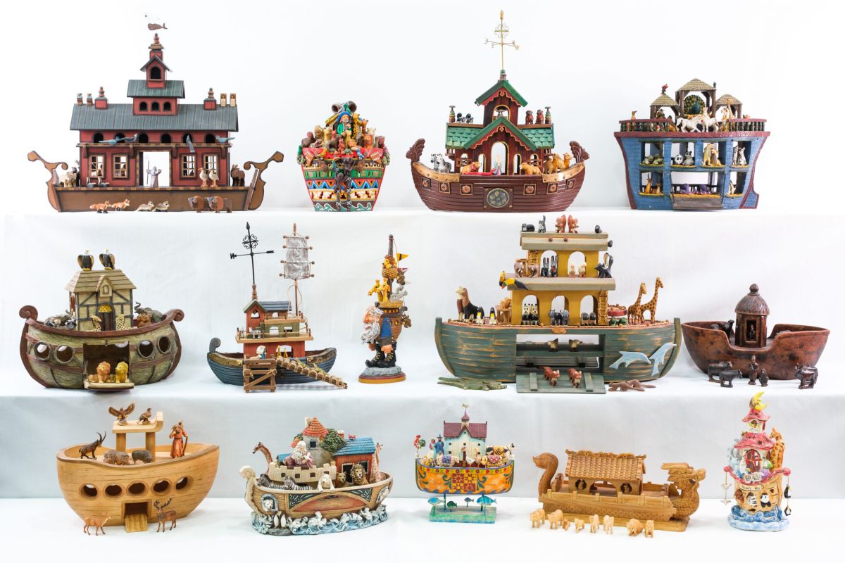 תערוכה חדשה: איך כותבים נח עם 100 תיבות?