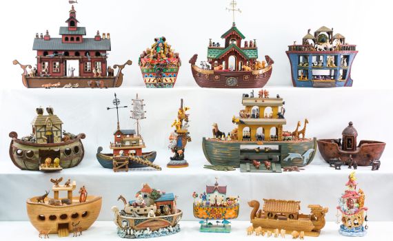 תערוכה חדשה: איך כותבים נח עם 100 תיבות?