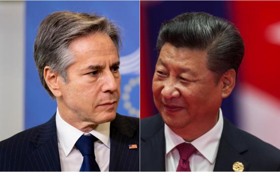 בלינקן נפגש עם נשיא סין: "יש התקדמות טובה"